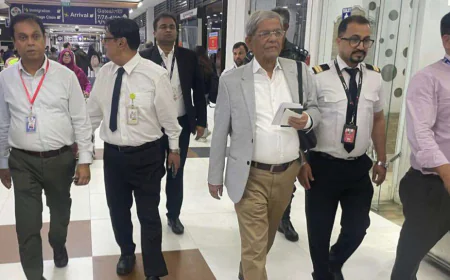 চোখের চিকিৎসায় ব্যাংকক যাচ্ছেন মির্জা ফখরুল