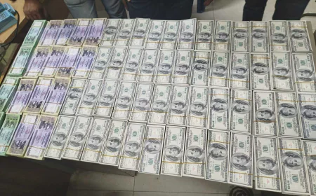 রাজধানীতে পুলিশের অভিযানে বিপুল পরিমাণ জাল ডলার ও বাংলাদেশি মুদ্রা উদ্ধার