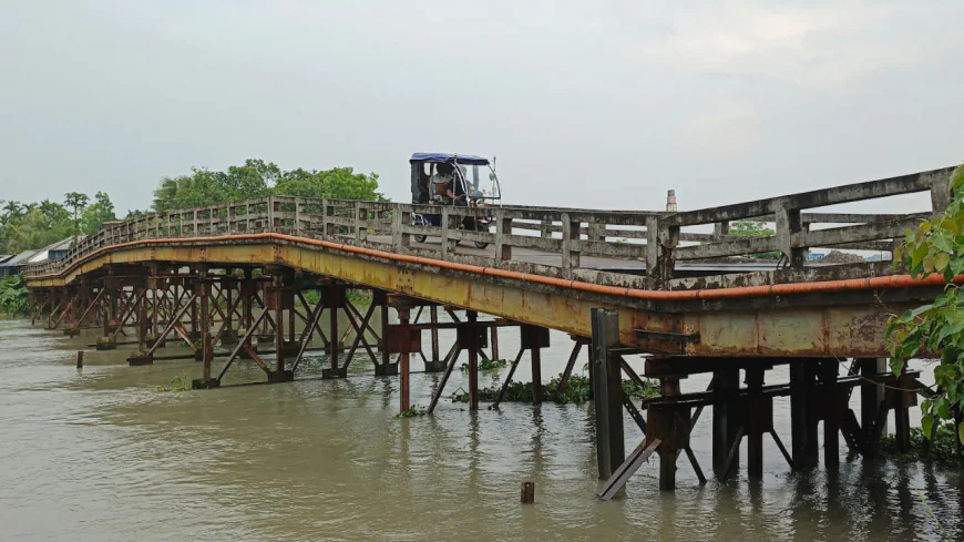পিরোজপুরে ৭টি ঝুঁকিপূর্ণ সেতু, যাত্রীদের নিরাপত্তা নিয়ে শঙ্কা