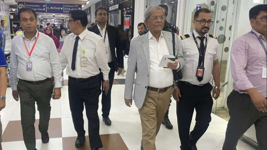 চোখের চিকিৎসায় ব্যাংকক যাচ্ছেন মির্জা ফখরুল