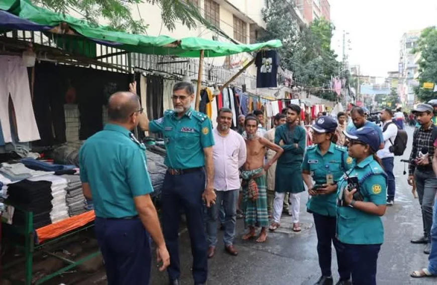 ট্রাফিক-মিরপুর বিভাগের বিভিন্ন পয়েন্টে ডিএমপি ট্রাফিক বিভাগের অভিভাবকের পরিদর্শন