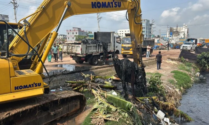 গাজীপুরে মোঘর খাল খনন ও পুনরুদ্ধার কার্যক্রম শুরু