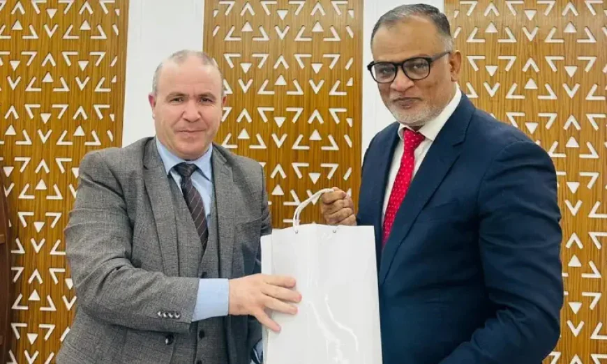 বাণিজ্য উপদেষ্টার সাথে আলজেরিয়ার রাষ্ট্রদূতের সাক্ষাৎ