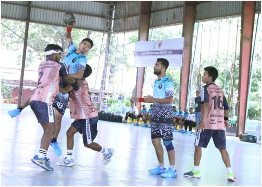 জাতীয় পুরুষ হ্যান্ডবলের দ্বিতীয় পর্বের আজকের খেলার ফলাফল