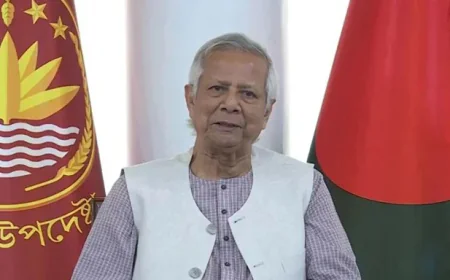 পবিত্র ঈদুল আযহা উপলক্ষে দেশবাসীকে শুভেচ্ছা জানিয়েছেন প্রধান উপদেষ্টা