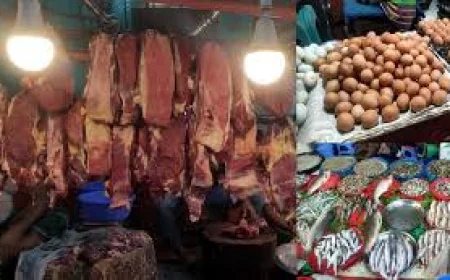 মাংসের দোকানে ক্রেতা নেই, মাছ-ডিমে স্বস্তি খুঁজছে মানুষ