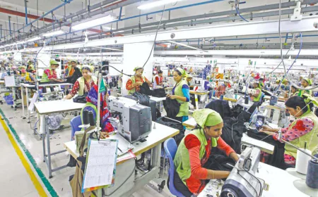 ঈদের ছুটির পর চালু হয়েছে ৯২ শতাংশ গার্মেন্টস কারখানা