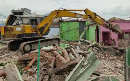 গোপালগঞ্জে ১৯৩টি অবৈধ স্থাপনা উচ্ছেদ