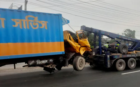 টাঙ্গাইলে সড়ক দুর্ঘটনায় একজন নিহত
