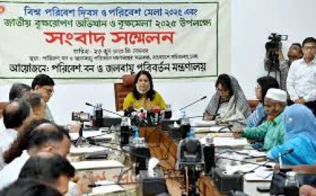 জলবায়ু পরিবর্তনের অভিঘাত মোকাবেলায় পরিবেশ বান্ধব অবকাঠামো গড়ে তোলা হবে: পরিবেশ উপদেষ্টা