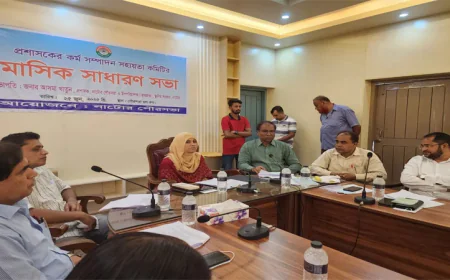 নাটোর পৌরসভা এলাকায় ৫০০ এলইডি লাইট স্থাপন করা হবে