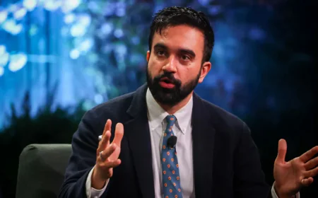 নিউইয়র্কের প্রথম মুসলিম মেয়র হওয়ার পথে মামদানি