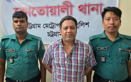 চট্টগ্রামে ঝটিকা মিছিলের অভিযোগে আওয়ামী লীগ নেতা গ্রেফতার