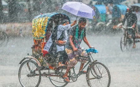 দেশের সকল বিভাগেই বৃষ্টির সম্ভাবনা