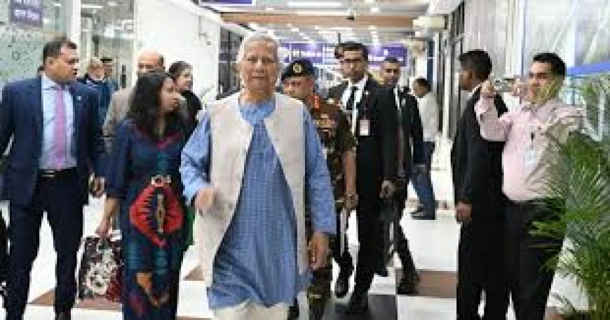 দেশে ফিরেছেন প্রধান উপদেষ্টা