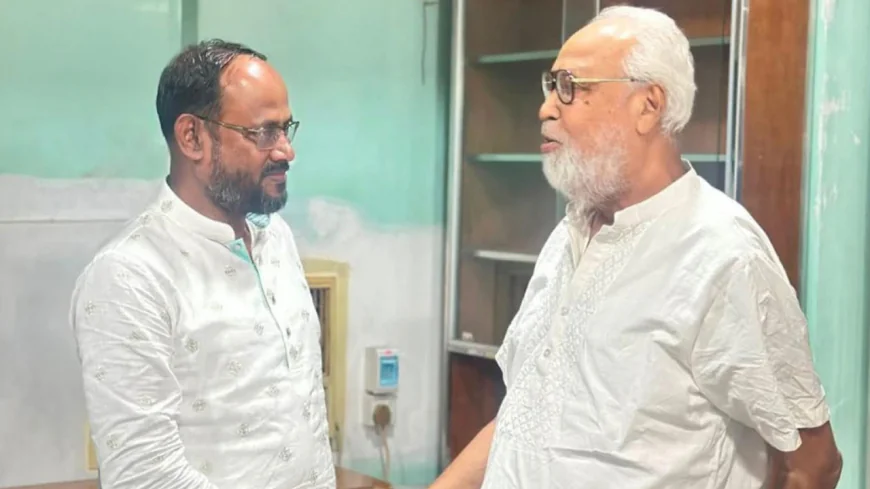 সমবেদনা জানাতে কাদের সিদ্দিকীর বাসায় বিএনপি নেতা টুকু