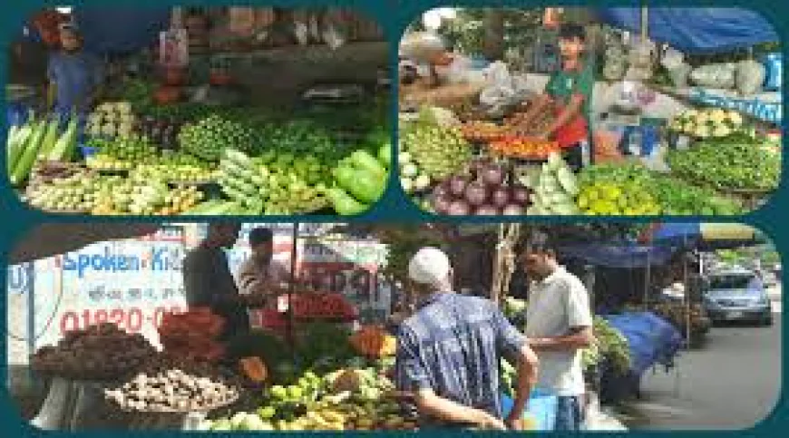 সবজির দাম কিছুটা কম, বাজারে নেই ক্রেতা