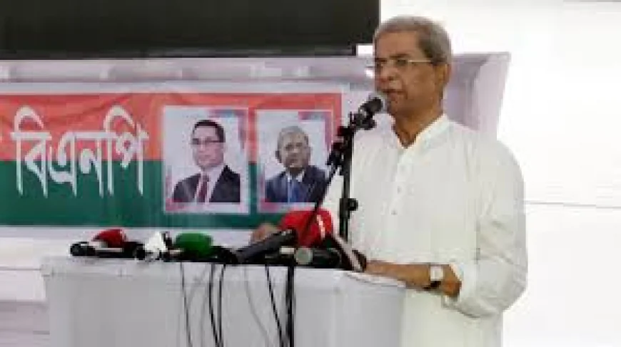 রোহিঙ্গাসহ বিশ্বের সকল শরণার্থী সংকট মোকাবেলায় বিএনপি অঙ্গীকারবদ্ধ : মির্জা ফখরুল