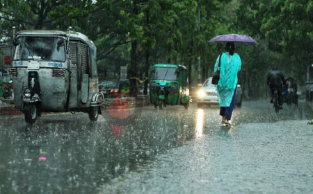 দুপুরের মধ্যে দেশের যেসব অঞ্চলে ঝড়-বৃষ্টি হতে পারে
