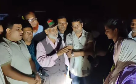 বগুড়ায় নিহত যুবদল কর্মী ইমরানের পরিবারের পাশে তারেক রহমান