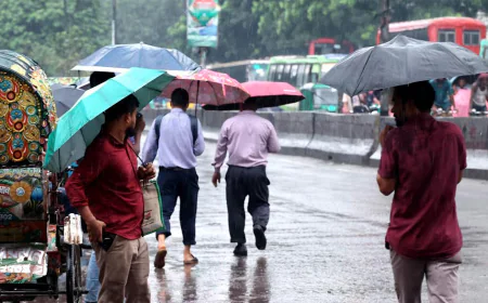 সারাদেশে অব্যাহত বৃষ্টির সম্ভাবনা