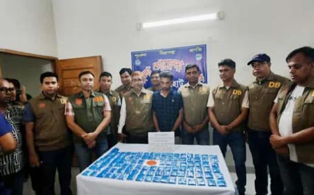 বাগেরহাটে আমের ক্যারেট থেকে কোটি টাকার ইয়াবাসহ মাদক ব্যবসায়ী গ্রেফতার