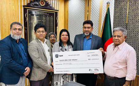 বাংলাদেশ শ্রমিক কল্যাণ ফাউন্ডেশন তহবিলে অনুদান দিলো জিপিএইচ ইস্পাত