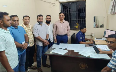 ঝিনাইদহের ৬ থানায় অনলাইন জিডি কার্যক্রমের উদ্বোধন