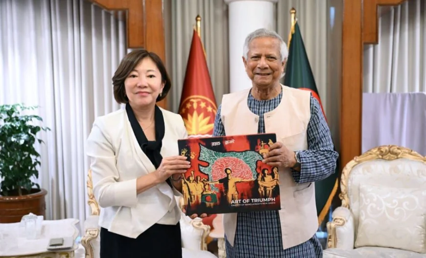 বাংলাদেশে জাপানের সহযোগিতা আরও বাড়াতে প্রধান উপদেষ্টার আহ্বান