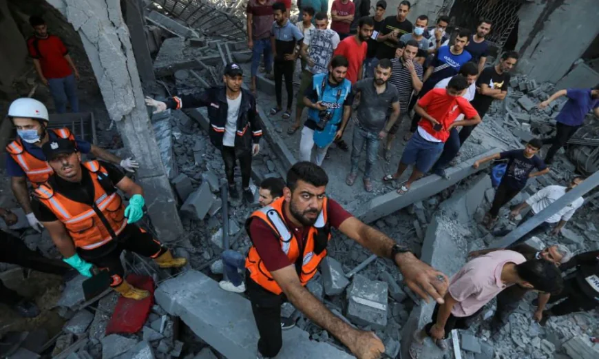 গাজায় স্কুল আশ্রয়কেন্দ্রে ইসরাইলি হামলায় নিহত অন্তত ২৫ : গাজা সিভিল ডিফেন্স