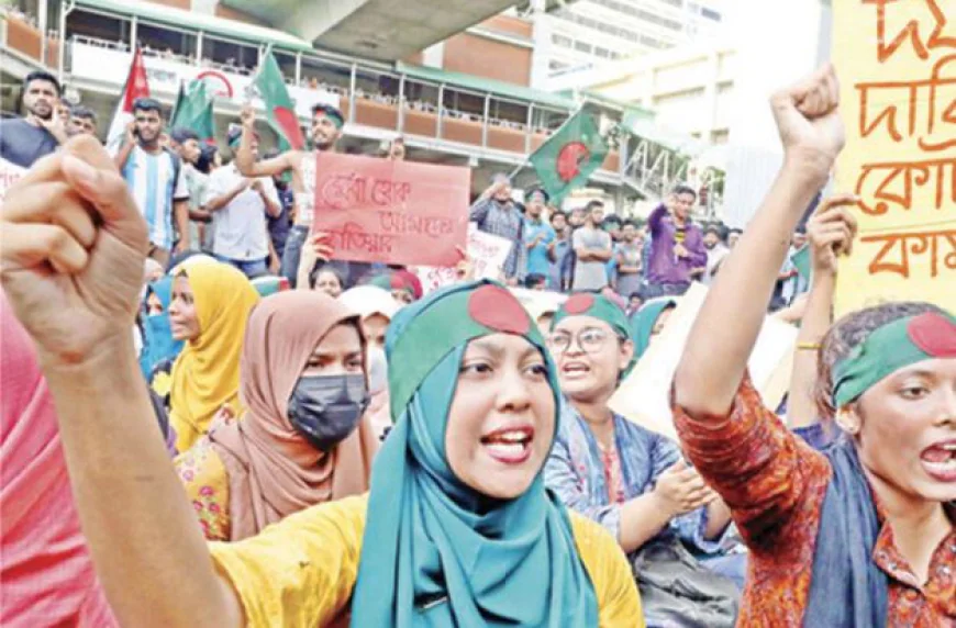 ৭ জুলাই : বাংলা ব্লকেডে স্থবির ঢাকা, কোটা বাতিলে এক দফা কর্মসূচি ঘোষণা