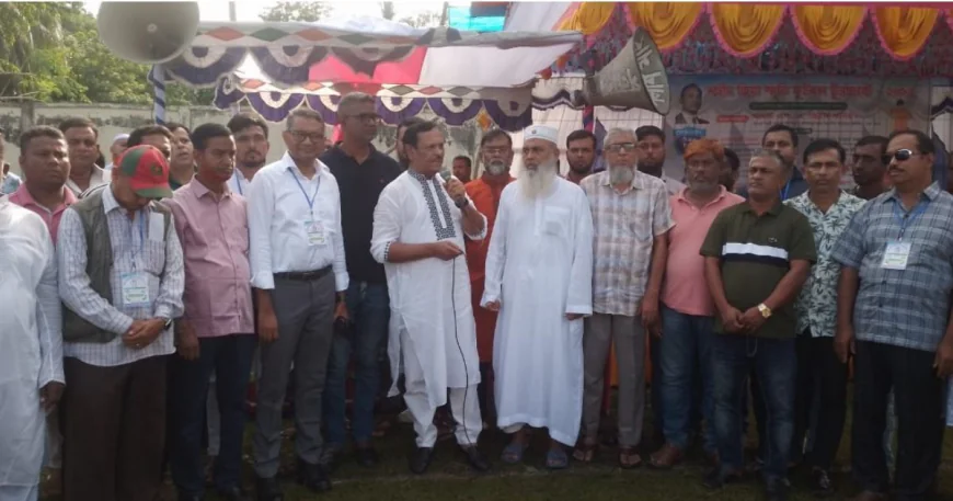 শহীদ জিয়া স্মৃতি ফুটবল টুর্ণামেন্ট উদ্বোধন