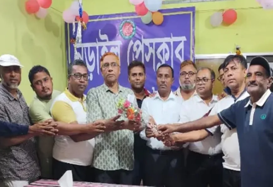 নড়াইল প্রেসক্লাবের দায়িত্বে আব্দুল হক-মাহবুবুর রশিদ