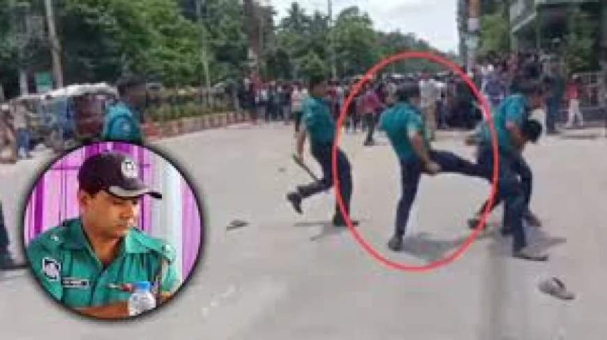 বৈষম্যবিরোধী আন্দোলনে ছাত্রদের পেটানো রংপুরের সেই ওসিকে বদলি