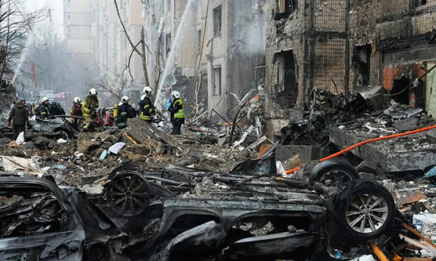 কিয়েভে রাশিয়ার হামলায় নিহত ২