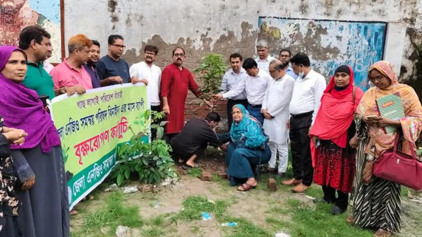 ঝিনাইদহে মাসব্যাপী বিক্ষোভে কর্মসূচির উদ্বোধন