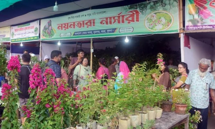 খুলনার বৃক্ষমেলায় চারদিনে ১০ হাজার ৪২৩টি চারা বিক্রি