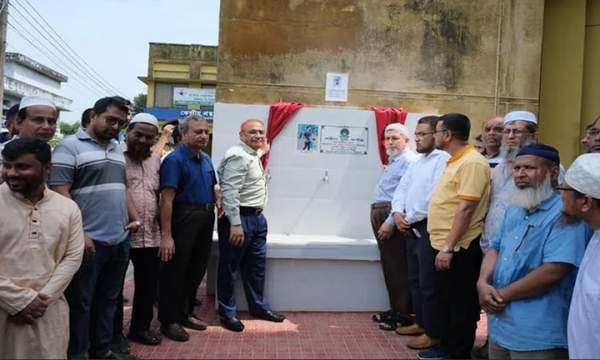 সিকৃবি’তে বিশুদ্ধ পানি সরবরাহের লক্ষ্যে শহিদ মুগ্ধ কর্নার উদ্বোধন