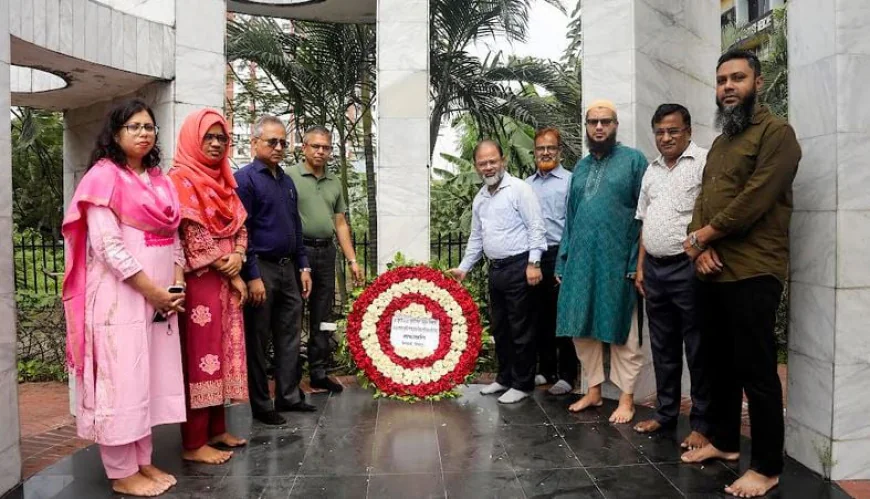 জুলাই গণঅভ্যুত্থানে শহীদদের প্রতি সিভাসু পরিবারের শ্রদ্ধা