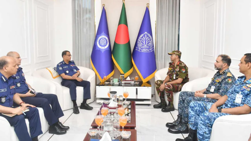 এএফডব্লিউসি প্রশিক্ষণার্থীদের পুলিশ হেডকোয়ার্টার্স পরিদর্শন