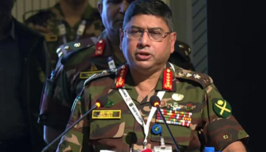 মানবিক ও ভালো মানুষ না হলে দেশের উন্নতি সম্ভব না: সেনাপ্রধান