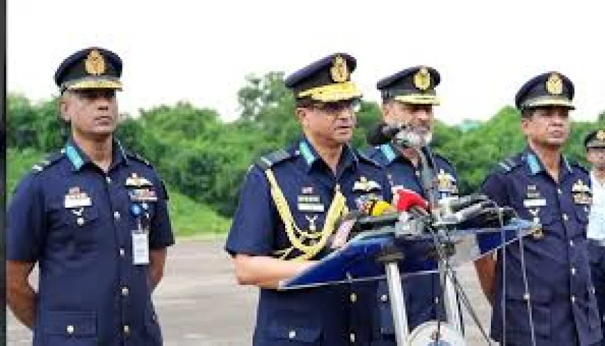 গুজব ছড়িয়ে সার্বভৌমত্বের স্তম্ভ দুর্বল করবেন না: বিমানবাহিনী প্রধান