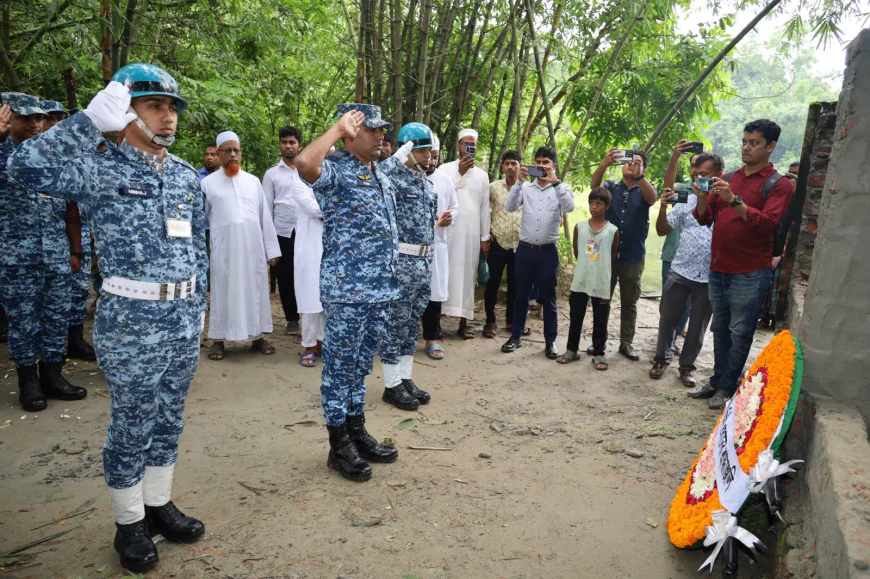 সাম্প্রতিক দুর্ঘটনায় নিহতদের প্রতি বিমানবাহিনীর শ্রদ্ধাজ্ঞাপন