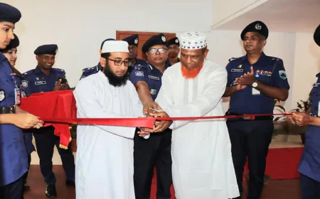 নাটোরে জেলা পুলিশ পাঠাগার কার্যক্রমের শুভসূচনা