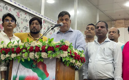 নেত্রকোনা সদর উপজেলা বিএনপির সম্মেলন সফলভাবে সম্পন্ন