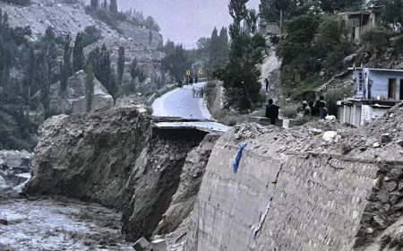 পাকিস্তানে খাল সংস্কারের সময় ভূমিধস, নিহত ৭