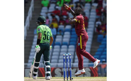 সিলেস ঝড়ে ওয়ানডেতে পাকিস্তানের হার, জয় ওয়েস্ট ইন্ডিজের