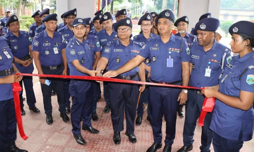 নাটোরে সেবাধর্মী হিসেবে লালপুর থানার কার্যক্রম শুরু
