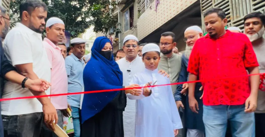 শহীদ আব্দুল্লাহ কবির নামে সড়কের উদ্বোধন অনুষ্ঠিত
