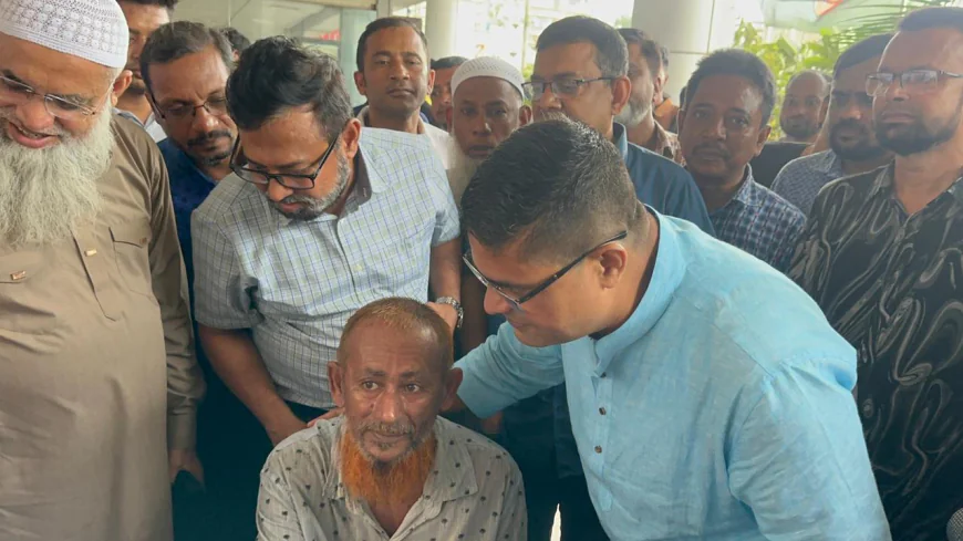 গাবতলীতে চিকিৎসা বঞ্চিত অসহায় মানুষের জন্য ফ্রি মেডিকেল ক্যাম্প এবং ওষুধ বিতরণ উদ্বোধন